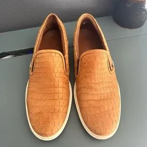 Jimmy Choo | Shoes | Jimmy Choo Tan Brown Croc Embossed  display picture 1